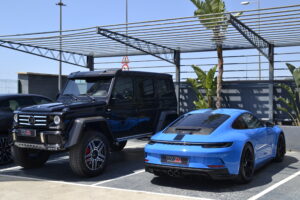 Porsche 992 GT3 Touring & Mercedes G500 4x4 BRABUS