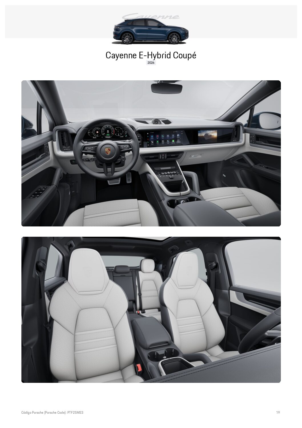 Porsche Cayenne Coupé E-Hybrid Sport Design "NEW MODEL" - Imagen 4