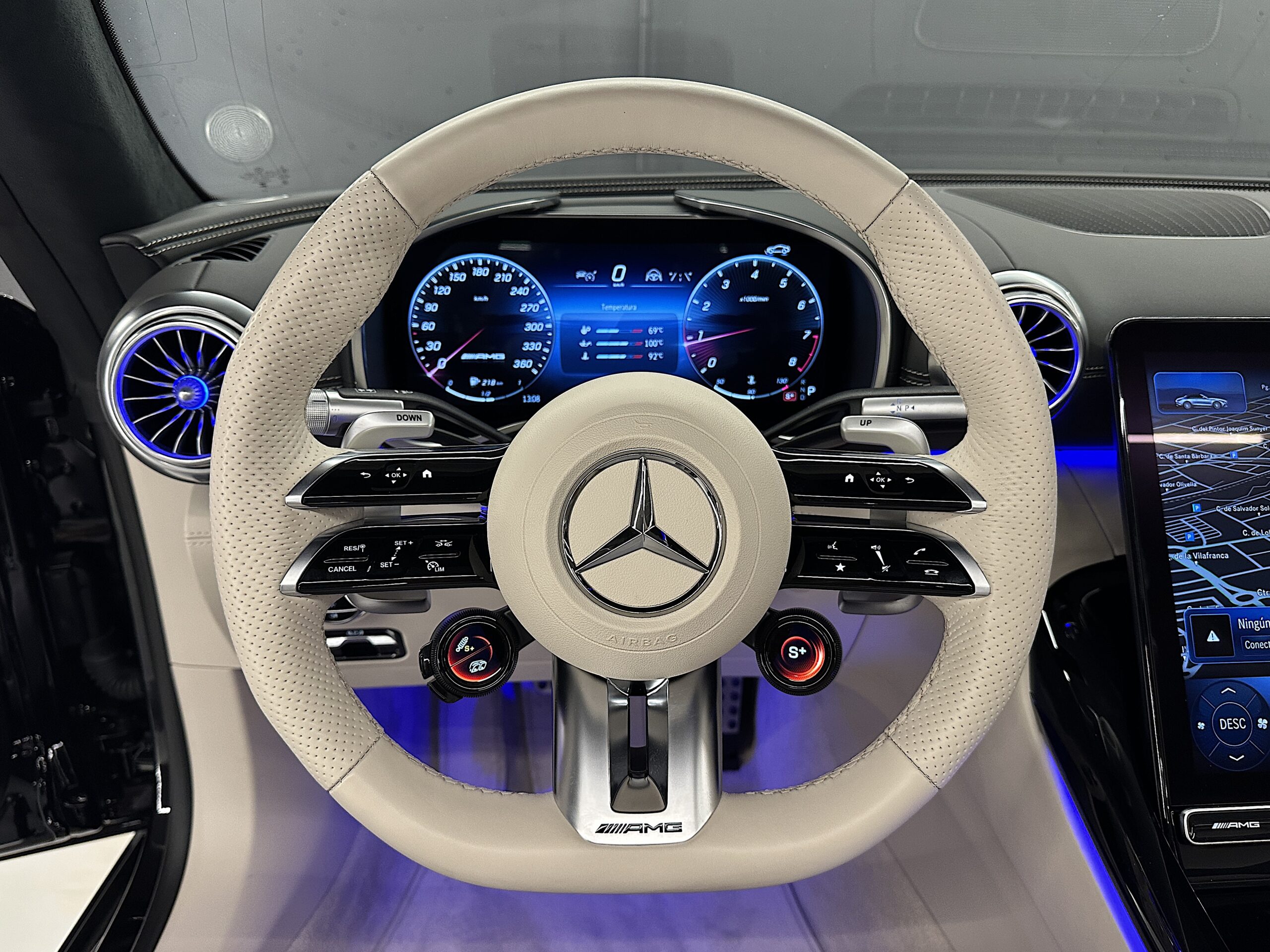 Mercedes SL 63 AMG 4MATIC+ 2023 "LIFT + BUCKETS + KIT AERODINAMICO" - Imagen 21